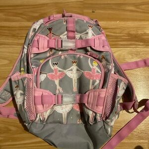 Pottery barn kids Mackenzie  glitter‎ ballerina  Backpack